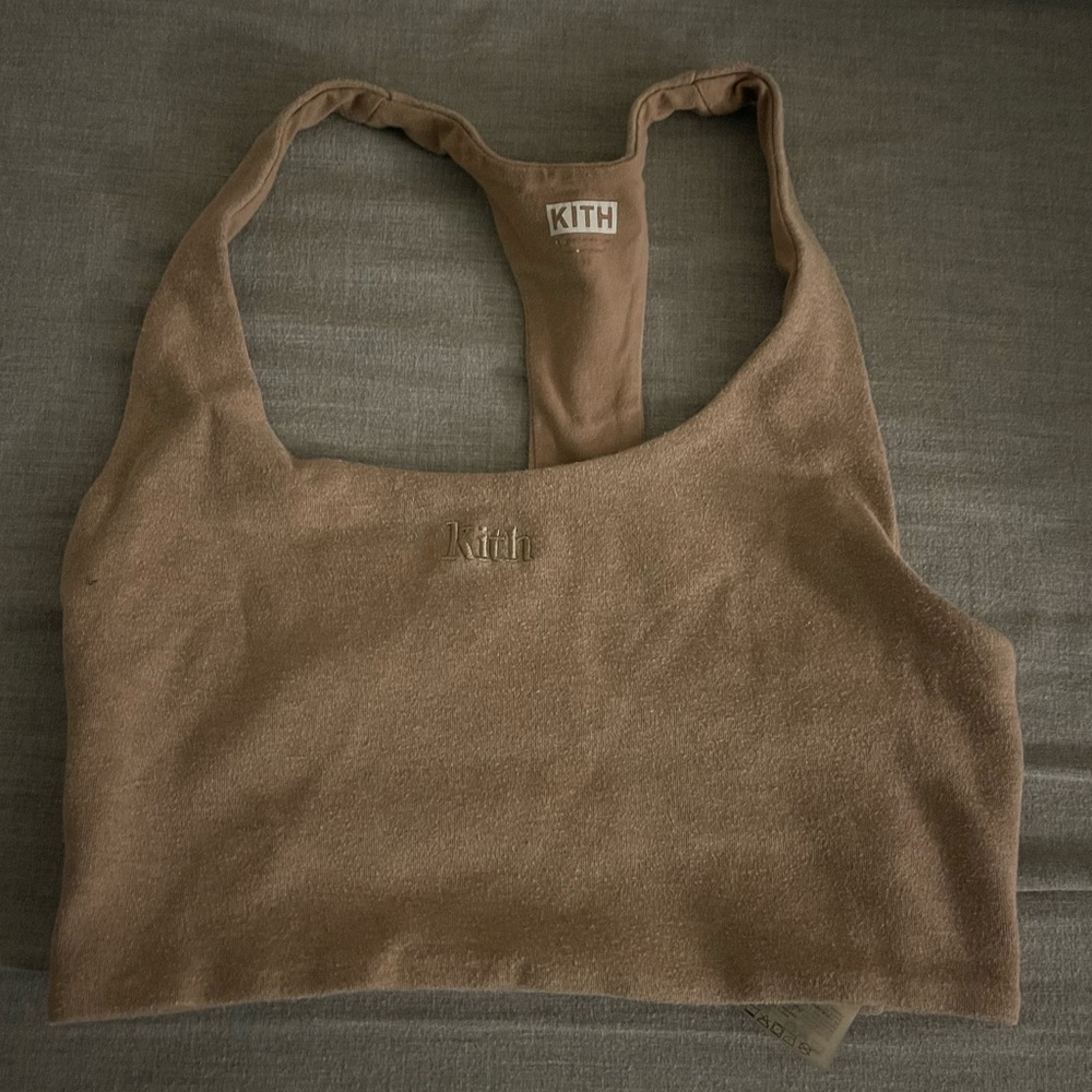 Kith Women Brie Interlock Bra tan